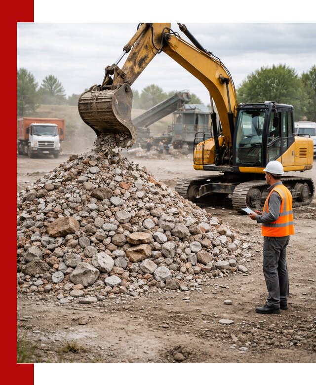 Доставка и вывоз строительного боя в Новокуйбышевске