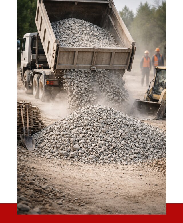 Купить дробленый бетон в Новокуйбышевске от 1741 р./куб | ПРОНЕРУДНвб