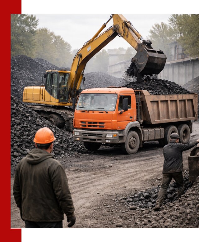 Доставка угля автотранспортом в Новокуйбышевске быстро и выгодно
