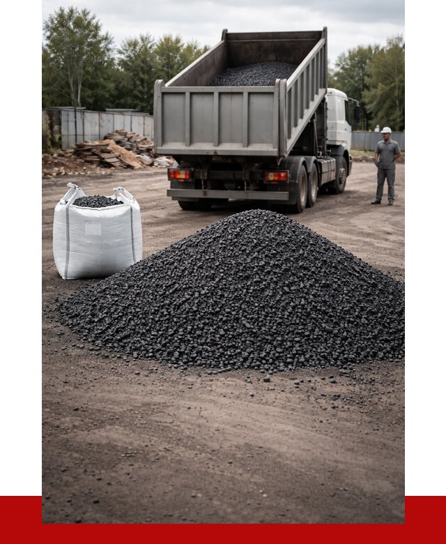 Купить уголь семечка с доставкой в Новокуйбышевске от 7989 р. | ПРОНЕРУДНвб