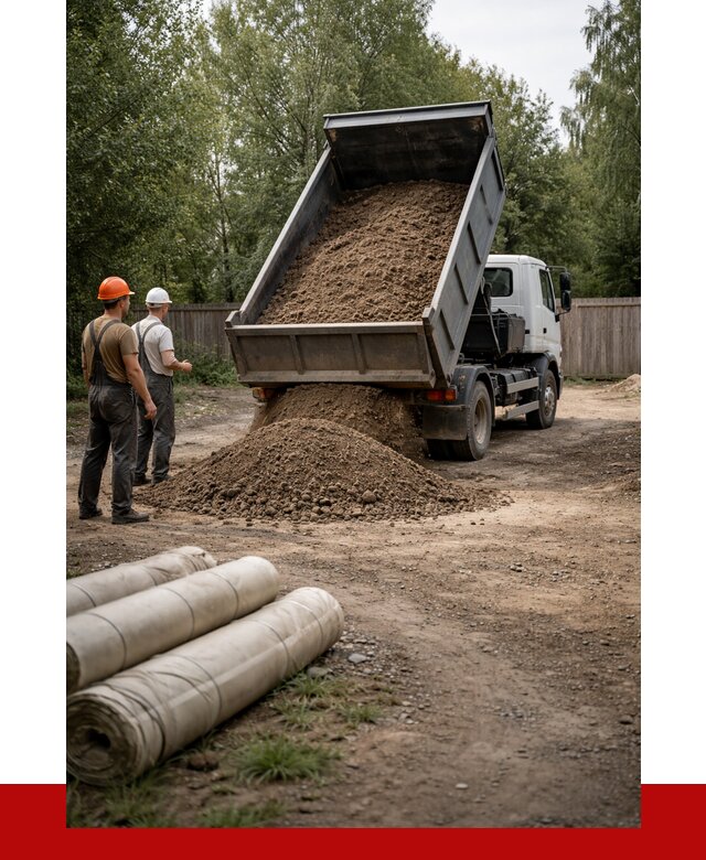 Доставка сыпучих материалов самосвалом в [cvi] от 4302 р. | ПРОНЕРУДНвб