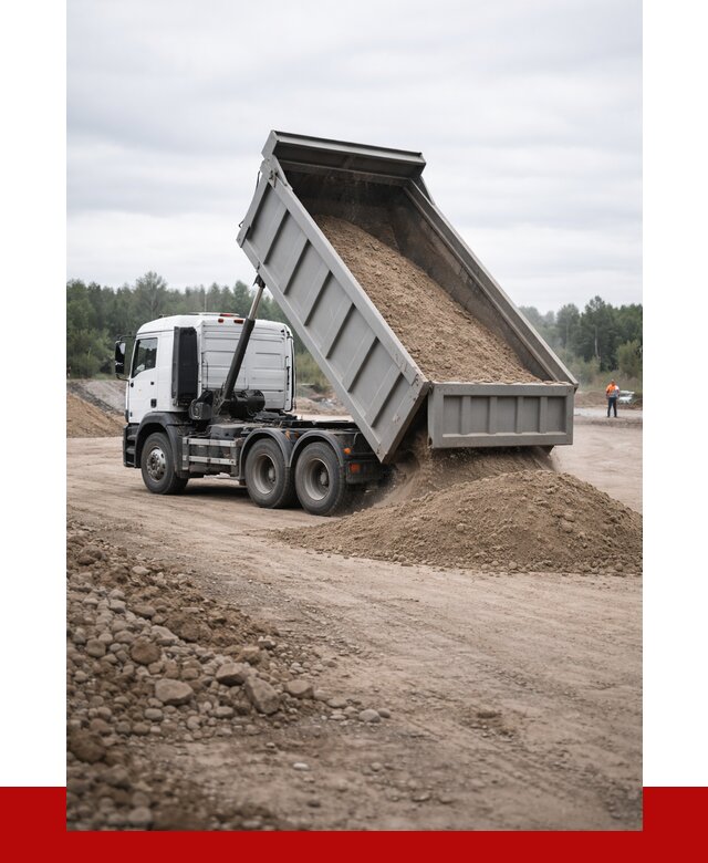 Доставка самосвалом 15 кубов в Новокуйбышевске от 6657 руб. | ПРОНЕРУДНвб