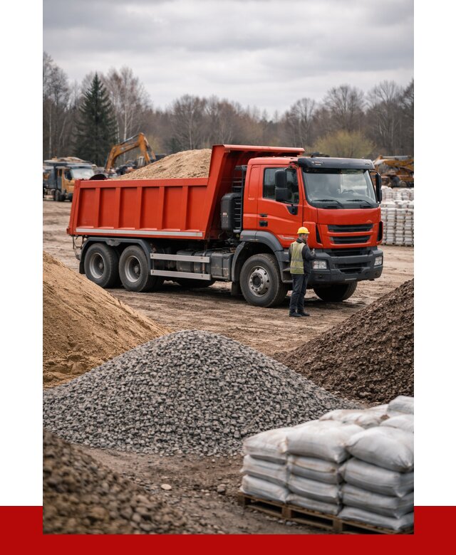 Доставка самосвалом 25 кубов в Новокуйбышевске от 7682 р. | ПРОНЕРУДНвб