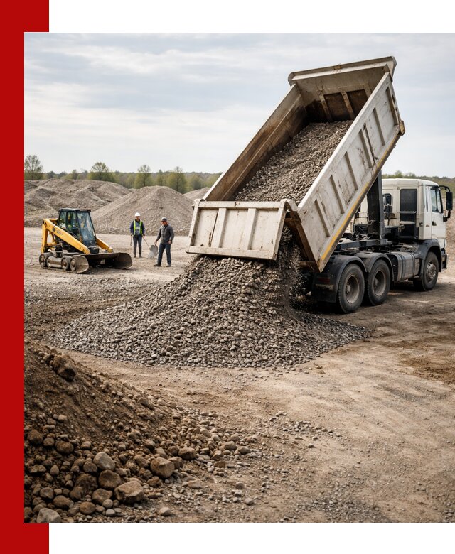 Доставка самосвалом 25 м³ в Новокуйбышевске быстро и надежно