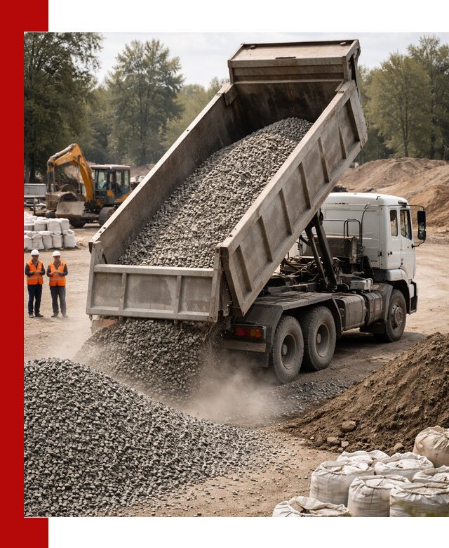 Аренда самосвала в Новокуйбышевске для доставки сыпучих и нерудных материалов