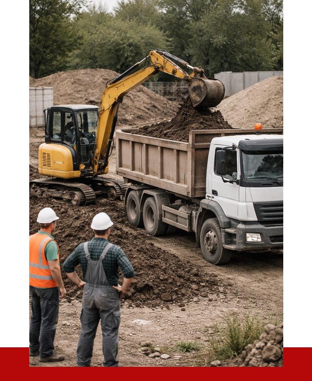 Вывоз грунта в Новокуйбышевске от 4609 р. самосвалом | ПРОНЕРУДНвб