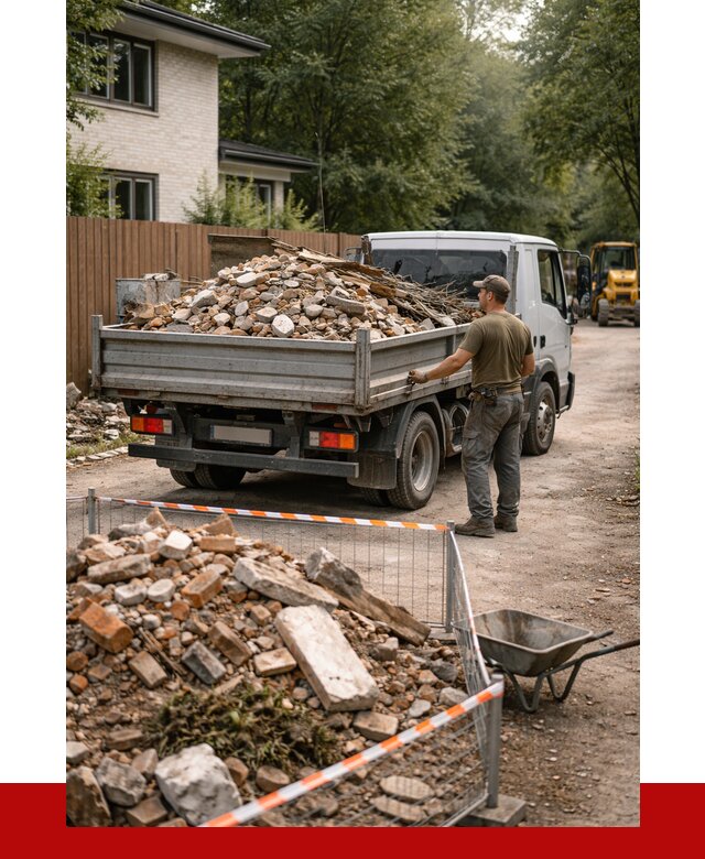 Вывоз строительного мусора с погрузкой в Новокуйбышевске от 7682 р | ПРОНЕРУДНвб