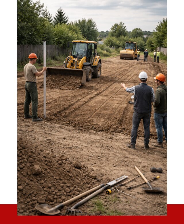 Планировка участка грунтом в Новокуйбышевске от 4609 р ПРОНЕРУДНвб